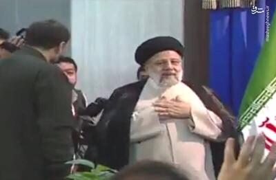 فیلم/ ورود رئیس جمهور به مصلای امام خمینی (ره) دامغان