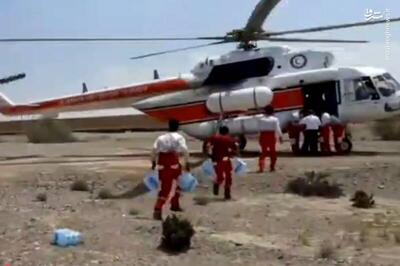 فیلم/ تداوم امدادرسانی هوایی در مناطق سیل‌زده سیستان و بلوچستان