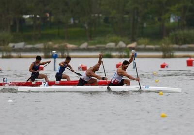 قایق دو نفره کانوی مردان ایران به سهمیه المپیک نرسید