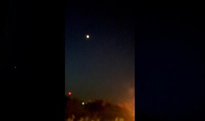 شنیده شدن صدای انفجار و انتشار تصاویر فعالیت ضدهوایی در آسمان اصفهان + ویدیو