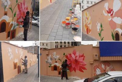 معاون شهردار منطقه ٦ تهران خبر داد: اجرای طرح مرمت، پاکسازی و نوسازی نقاشی‌های دیواری و جداره‌های شهری در شش نا‌حیه