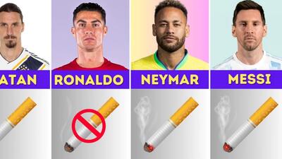 فوتبالیست های معروفی که در زندگی واقعی سیگار می کشند !