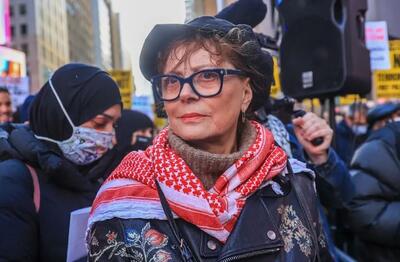 بازیگر زن آمریکایی حامی فلسطین شد