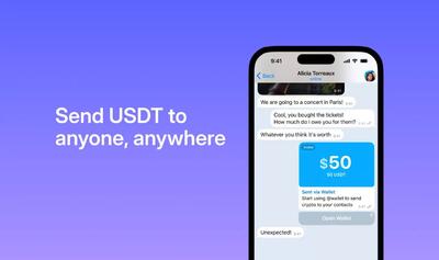 شبکه TON تلگرام امکان پرداخت با تتر را فراهم کرد