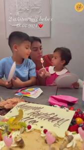 (ویدئو+عکس) جشن تولد دختر رونالدو