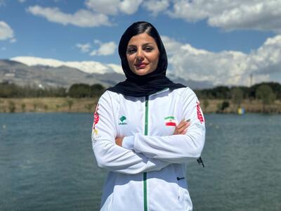 دختر قایقران ایران سهمیه المپیک نگرفت/ الناز شافعیان پنجم شد