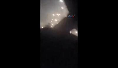 ویدئویی از لحظه بمباران پایگاه کالسو و مقر فرماندهی حشد الشعبی