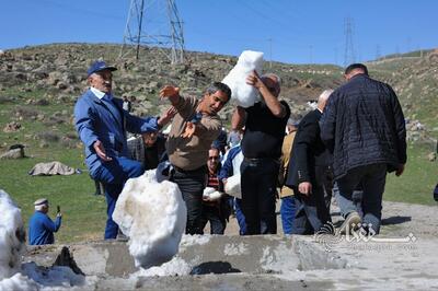 گزارش تصویری: مراسم«برف چال» در مازندران | خبرگزاری بین المللی شفقنا