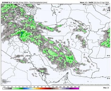 هواشناسی ۲ اردیبهشت ۱۴۰۳ / موج بارشی جدید در راه ایران