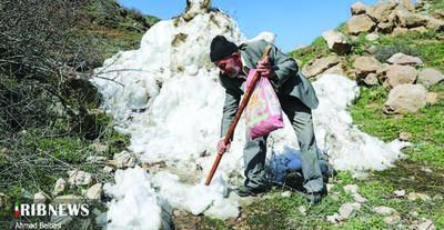 آیین سنتی برف چال در مازندران