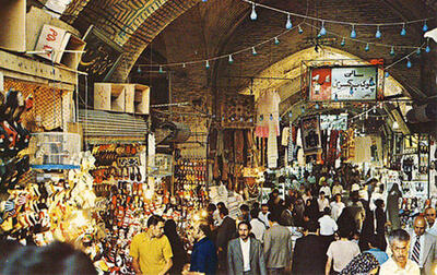 ویدئویی کمیاب و بسیار قدیمى از بازار تهران