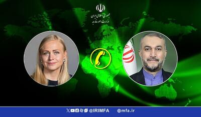 تاکید وزرای خارجه ایران و فنلاند روی گسترش و ارتقاء مناسبات دو کشور