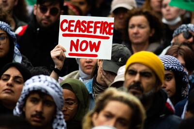 تظاهرات حامیان غزه در خیابان‌های آلمان، ایرلند و سوئیس/ درخواست مردم برای تحریم اسرائیل