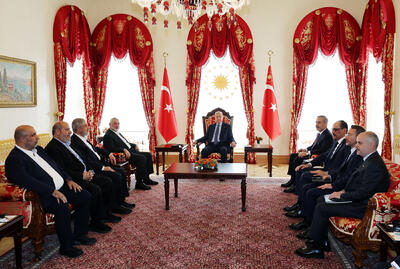 پشت پرده دیدار رهبر حماس با اردوغان در استانبول