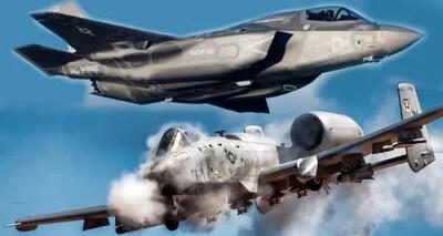 (تصاویر) جنگنده اف ۳۵ یا ای ۱۰ تاندربولت؛ بهترین گزینه برای پشتیبانی از نیروهای زمینی؟