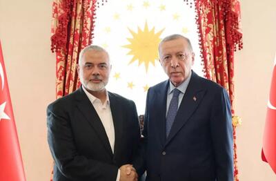 پشت پرده دیدار رهبر حماس با اردوغان در استانبول