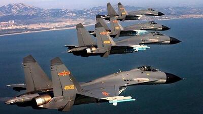 نزدیک شدن جنگنده‌های چینی به ۷۰ کیلومتری تایوان