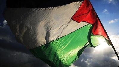 تلهٔ پرچم فلسطین یک صهیونیست را گیر انداخت