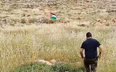 تاوان اهانت به پرچم فلسطین