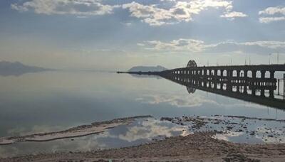 تصاویری از آخرین وضعیت دریاچه ارومیه | تصاویر