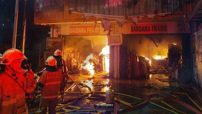 انفجار گاز در روستای آساوله سنندج یک مصدوم برجا گذاشت/ مهار کامل آتش‌سوزی توسط تیم‌های آتش‌نشان