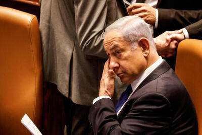 آماده شدن نتانیاهو برای مواجهه با حکم بازداشت +فیلم
