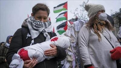 تظاهرات هزاران نفر از حامیان فلسطین در آلمان، ایرلند،سوئیس و مراکش/ اجتماع بزرگ «لبیک یا اقصی» در لاهور پاکستان برگزار شد