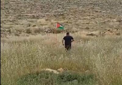 صهیونیستی که تاوان نفرت خود از پرچم فلسطین را داد - تسنیم