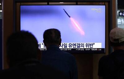 گارد ساحلی ژاپن : موشک بالستیک کره شمالی پس از ۷ دقیقه پرواز سقوط کرد
