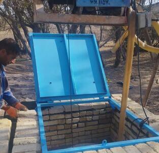 عملیات تامین آب آشامیدنی روستای آزاد ده شهرستان تاکستان انجام شد