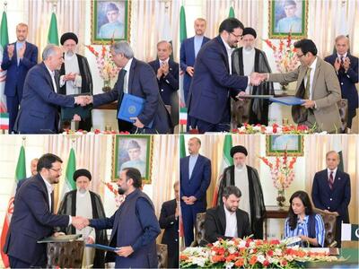 ایران و پاکستان ۸ سند همکاری امضا کردند - سایت خبری اقتصاد پویا