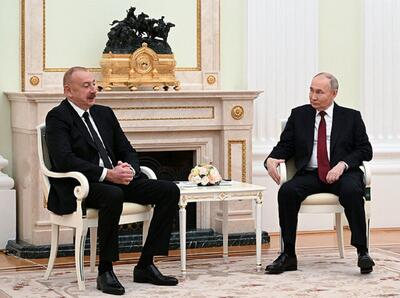 دیدار سران آذربایجان و روسیه در کرملین/ روابط دو کشور در سطح بالایی قرار دارد