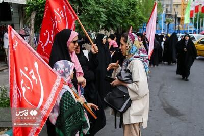 (تصاویر) پیاده‌روی مردمی حمایت از عفاف و حجاب