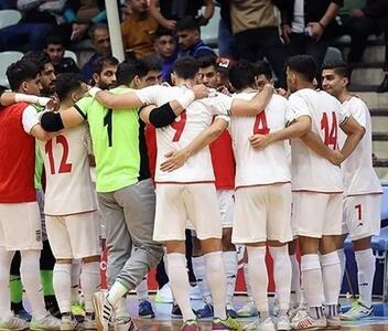 ویدیو: گل چهارم تیم ملی فوتسال ایران به کویت توسط سعید احمدعباسی