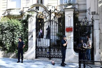 نخستین تصویر از عامل تهدید کنسولگری ایران در پاریس