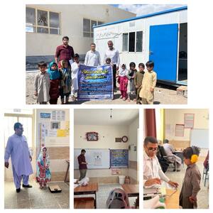 آغاز اجرای رایگان طرح سنجش سلامت نوآموزان در مناطق عشایری سیستان و بلوچستان