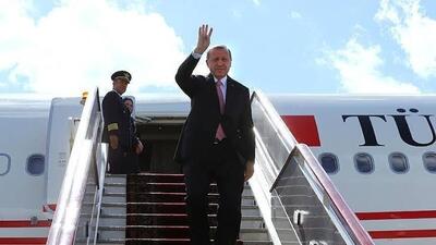 رئیس جمهور ترکیه در سفر رسمی وارد بغداد شد