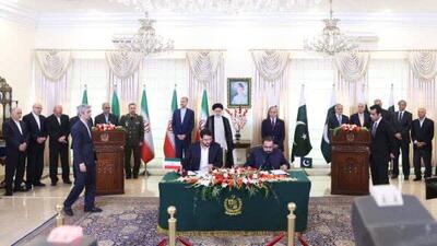 امضای 8 سند همکاری بین ایران و‌پاکستان - شهروند آنلاین
