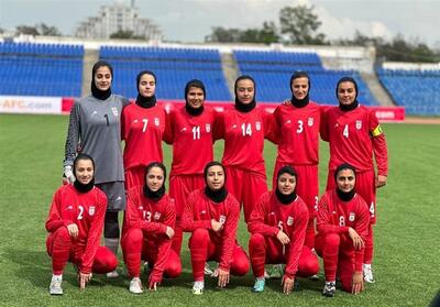 پیروزی پرگل تیم فوتبال جوانان دختر ایران برابر ترکمنستان - تسنیم
