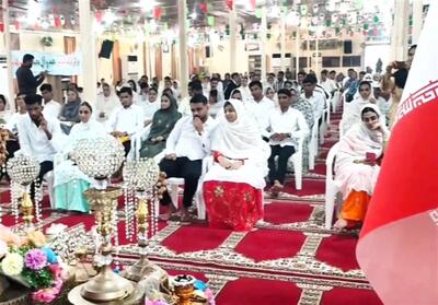 برگزاری مراسم ازدواج 100 زوج جوان در شهرستان قشم- فیلم دفاتر استانی تسنیم | Tasnim