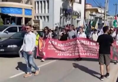 تظاهرات حامیان فلسطین در آلمان- فیلم رسانه ها تسنیم | Tasnim