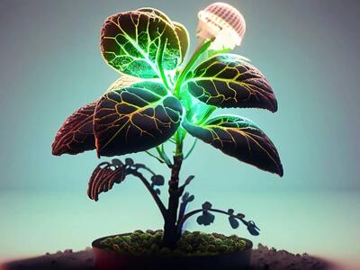 بررسی تاثیر نور سبز بر رشد گیاهان