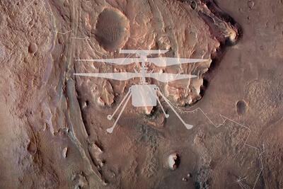 تمام ماموریت بالگرد مریخی «نبوغ» را در یک دقیقه تماشا کنید