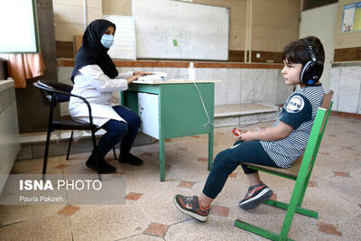 سلامت ۲۱ هزار نوآموز کردستانی سنجش شد