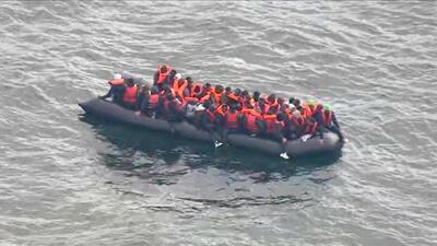 پنج کشته در پی واژگونی قایق مهاجرین در کانال مانش