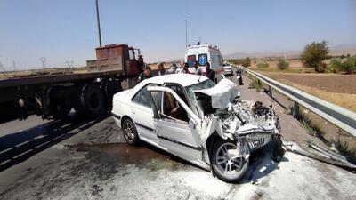 تصادف ۳ خودرو شوتی و مرگ ۳ راننده +‌ فیلم