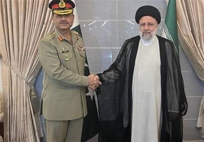 فرمانده ارتش پاکستان با رئیسی دیدار و گفتگو کرد - تسنیم
