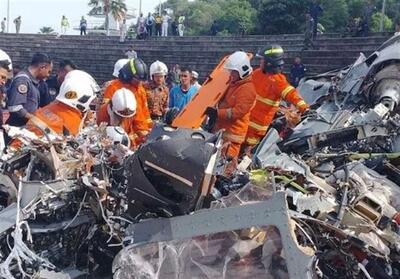 برخورد 2 بالگرد نظامی در مالزی با 10 کشته - تسنیم
