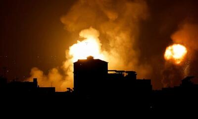حمله هوایی ارتش اسرائیل به نوار غزه/ هفت نفر به شهادت رسیدند