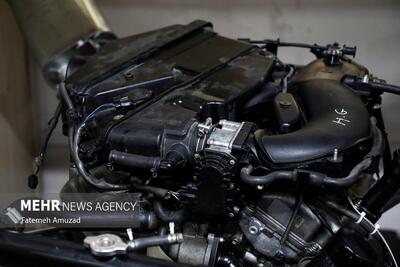 (تصاویر) رونمایی از موتور شش سیلندر ساخت ایران